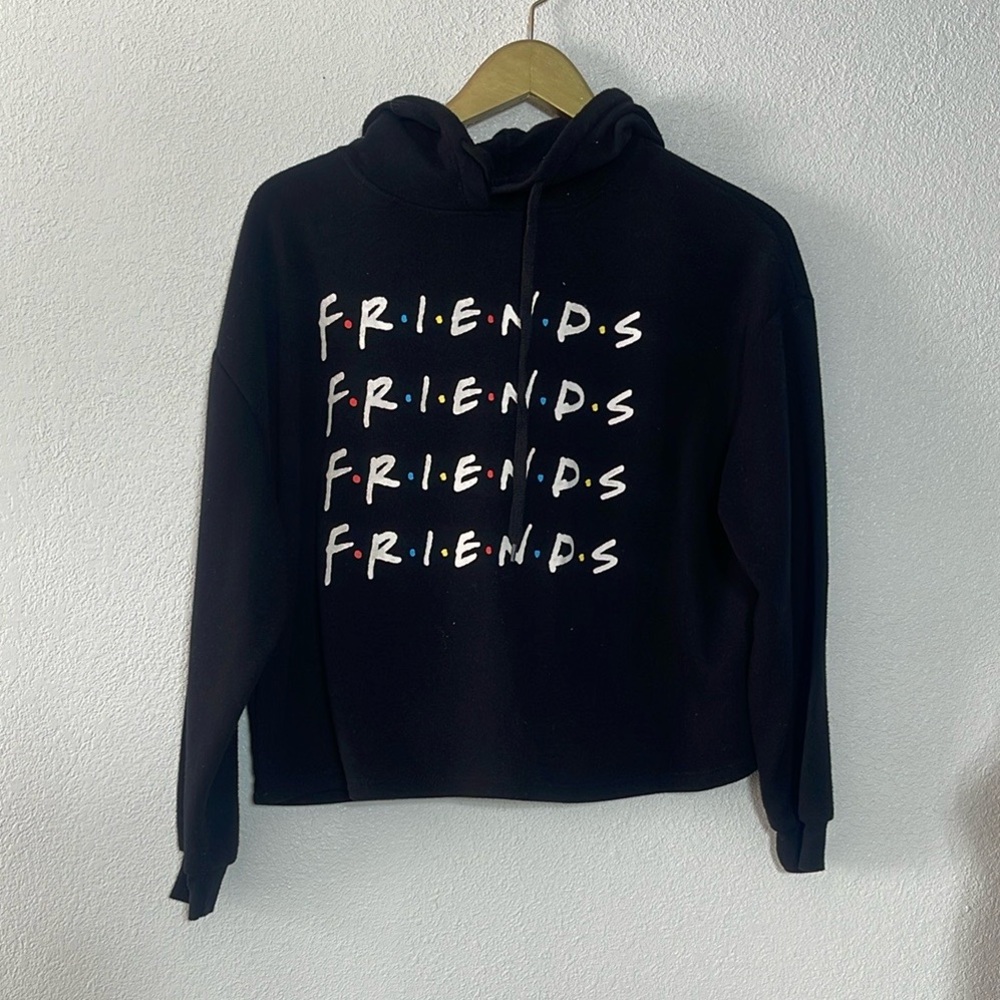 FRIENDS Black Hoodie Sweater